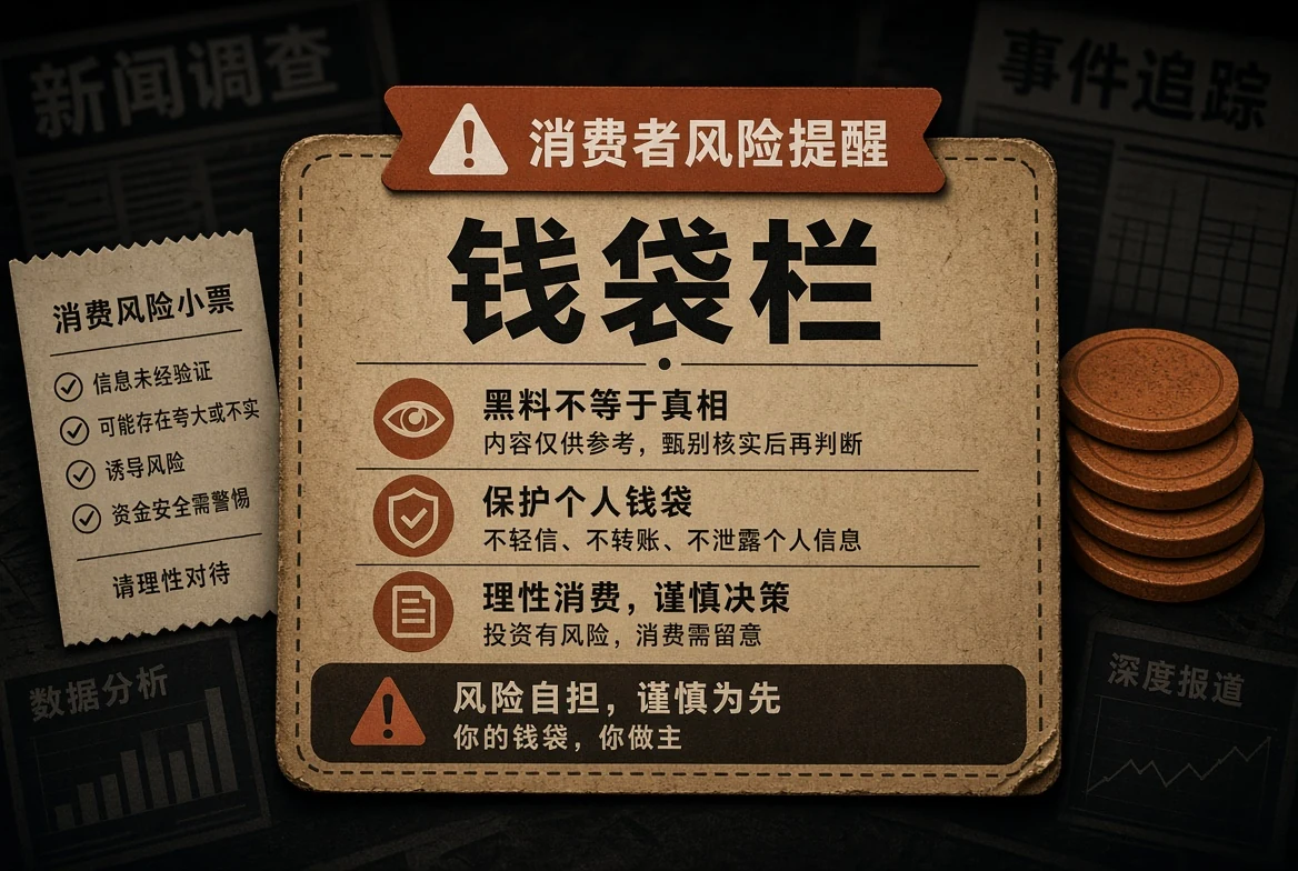 网络消费风险提醒